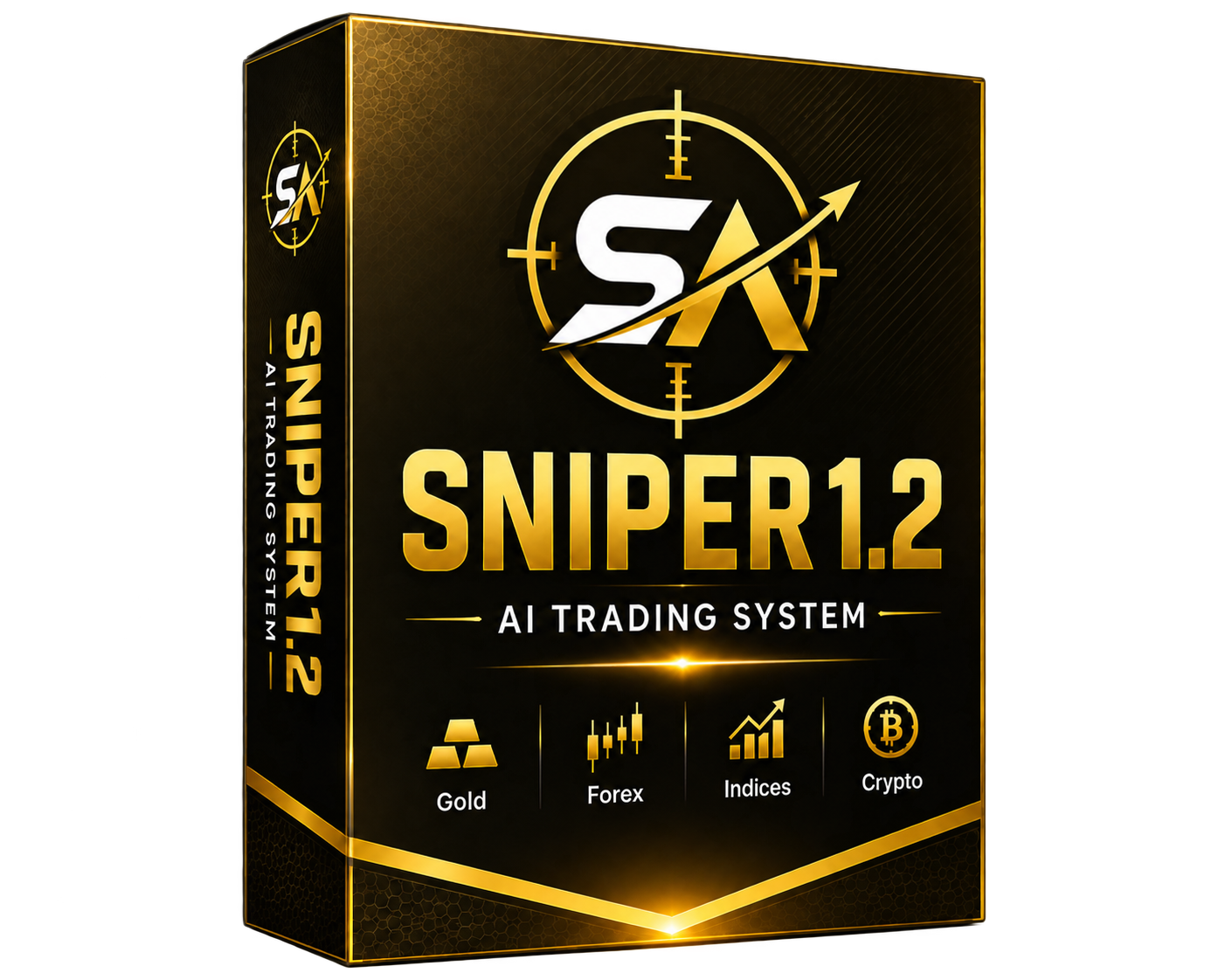 SNIPER 1.2 Quantum Grid AI — SniperAlgo AI trading system box
